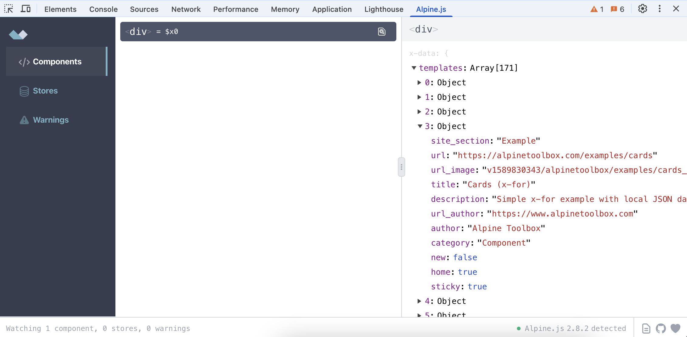 Jump to Element feature