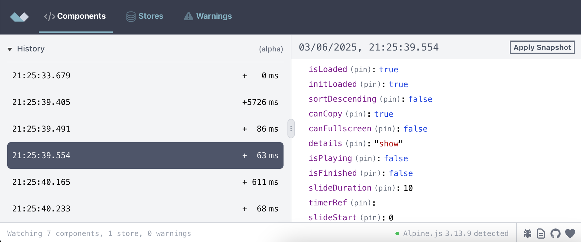 Time Travel Debugging feature
